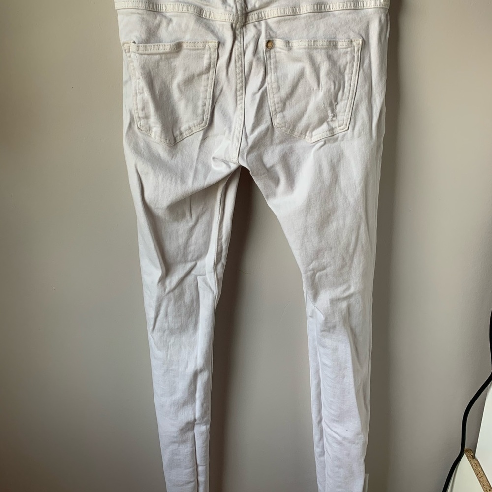 White Ripped Jeans - Picture 2 of 2